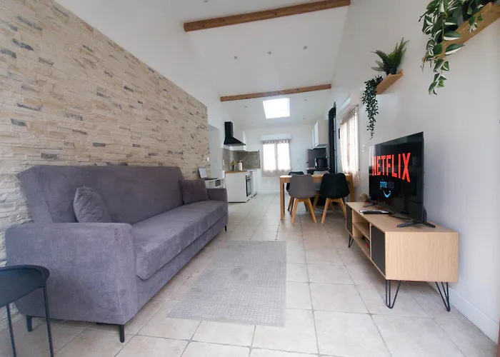 Serenity House 20 Min Paris, Parking Gratuit, Wifi